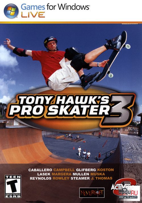 Tony Hawks Pro Skater 3